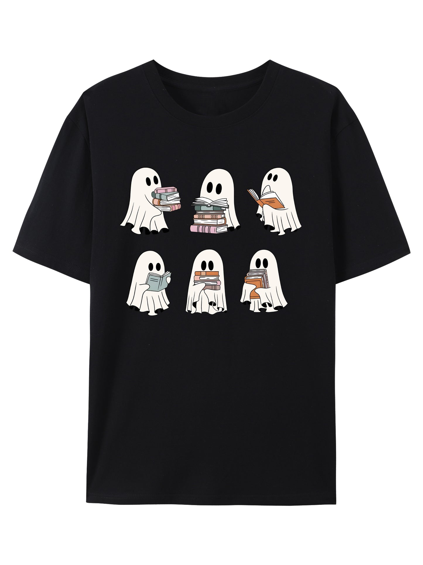 Halloween Ghost Shirt - Relaxed Fit, Full Size