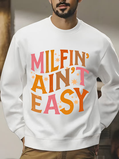 Milfi-' Ain't Easy Shirt - Relaxed Fit, Full Size