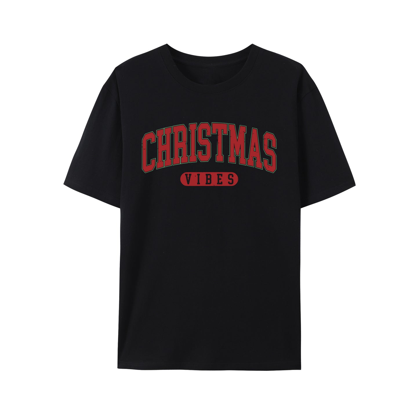 Retro Christmas Vibes Shirt - Relaxed Fit, Full Size