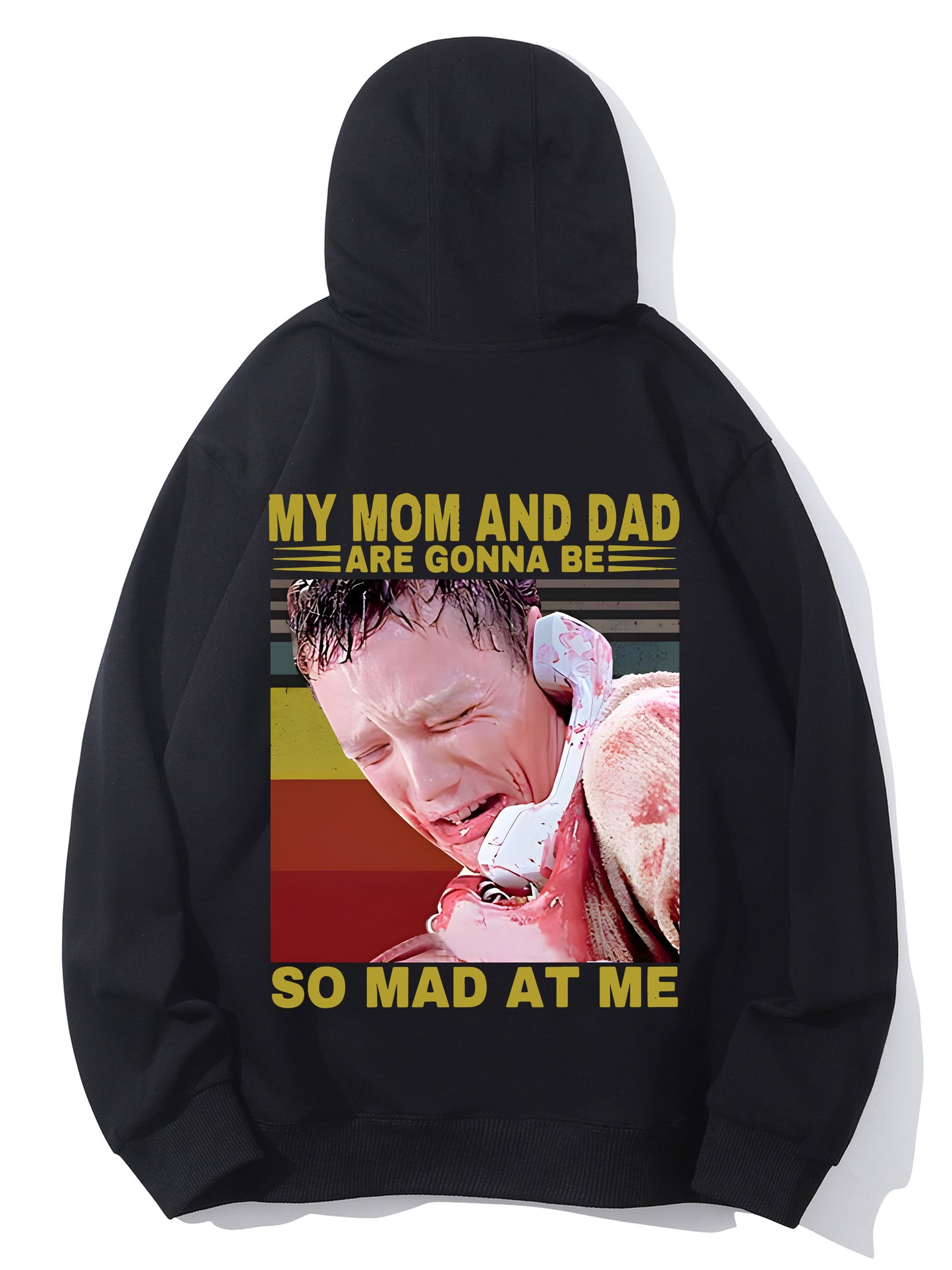 Scream My Mom And Dad Are Gonna Be So Mad At Me Shirt - Relaxed Fit, Full Size