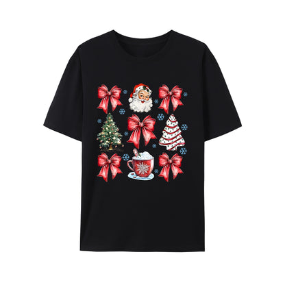 Women's Christmas Themed Shirt - Relaxed Fit, Full Size