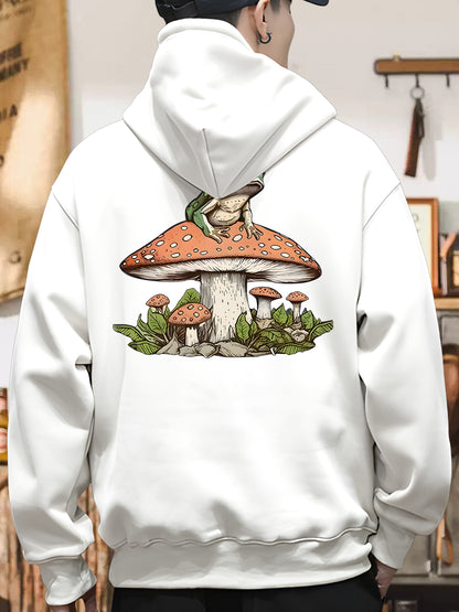 Frog & Mushroom Shirt - Relaxed Fit, Full Size