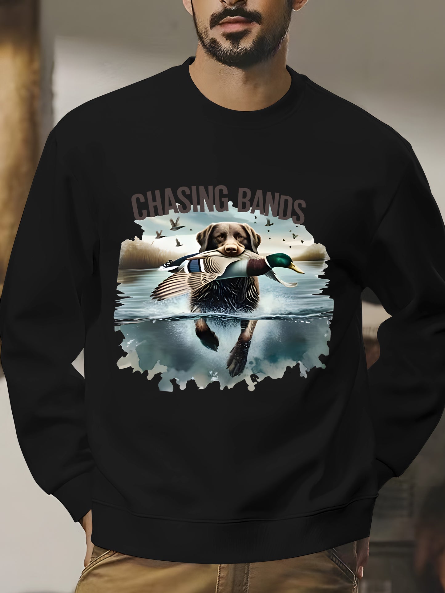 Chasing Band Duck Hunting Shirt - Relaxed Fit, Full Size