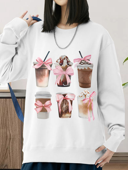 Coquette Coffee Shirt - Relaxed Fit, Full Size