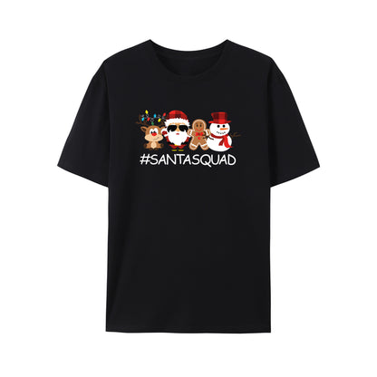 Personalized Christmas Squad-1 Shirt - Relaxed Fit, Full Size