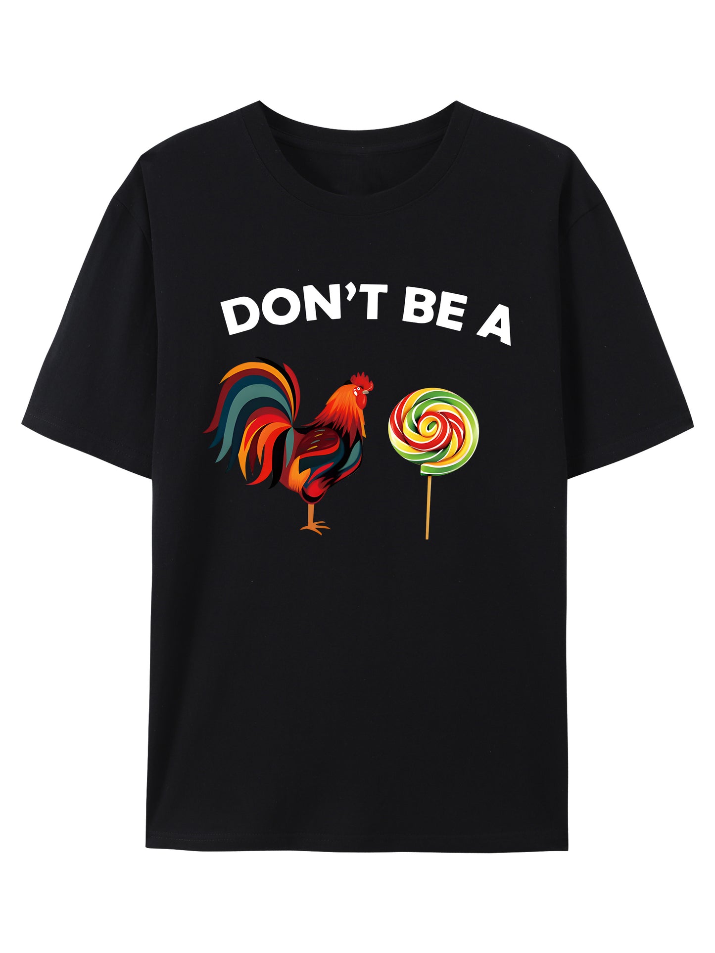 Slogan Graphic Shirt - Relaxed Fit, Full Size