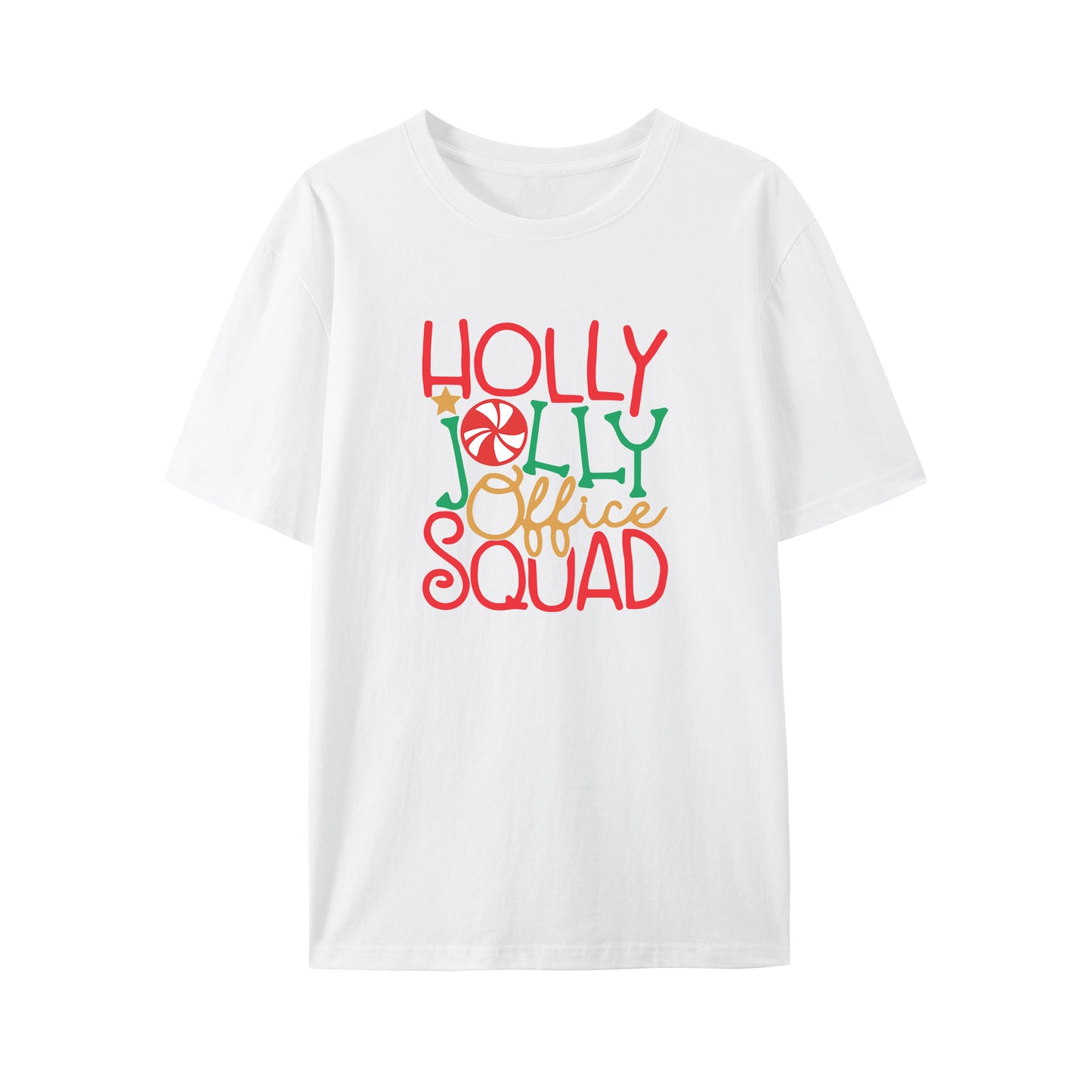 Holly Jolly Office Squad Shirt - Relaxed Fit, Full Size