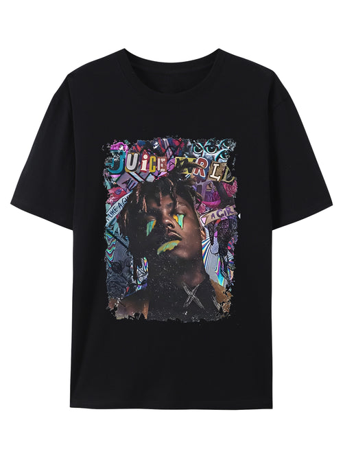 Juice WORLD Rapper Vintage Shirt - Relaxed Fit, Full Size