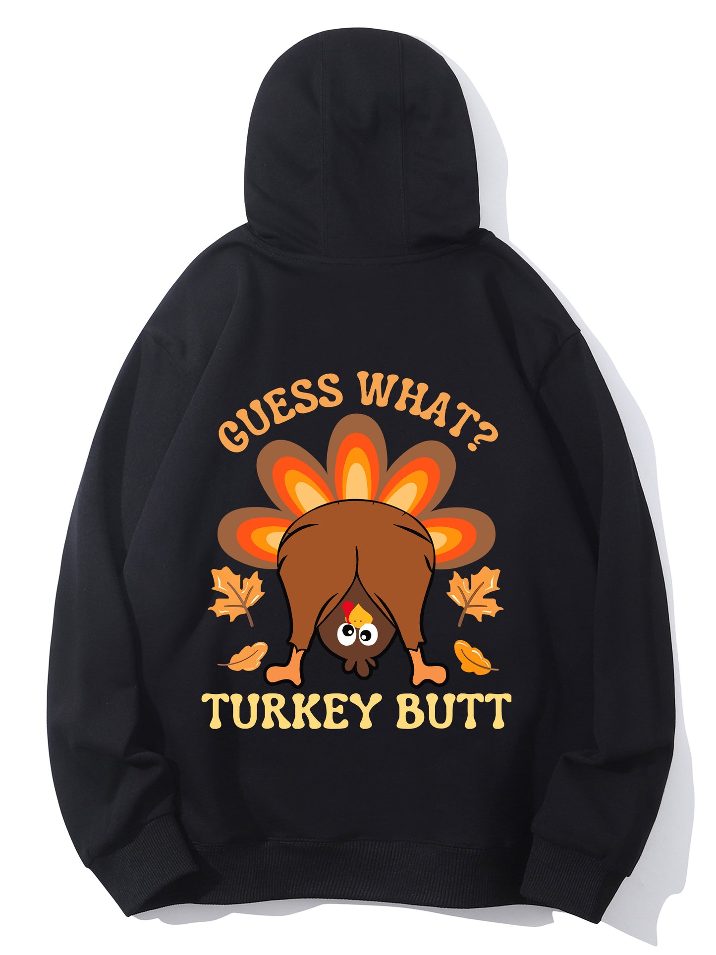 Thanksgiving Turkey Butt Shirt - Relaxed Fit, Full Size