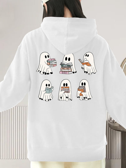 Halloween Ghost Shirt - Relaxed Fit, Full Size