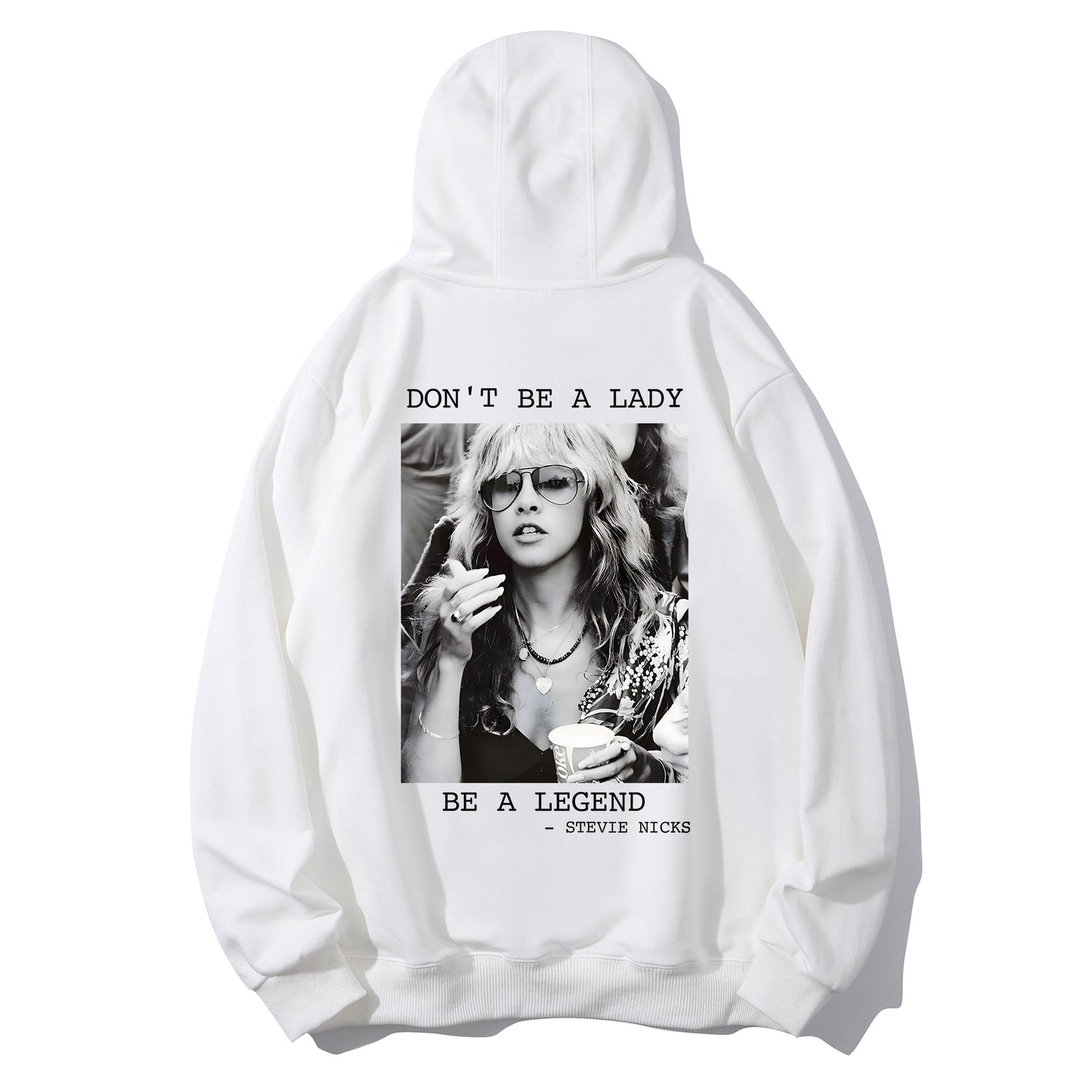 Don't Be a Lady Be a Legend Stevie Nicks Shirt - Relaxed Fit, Full Size