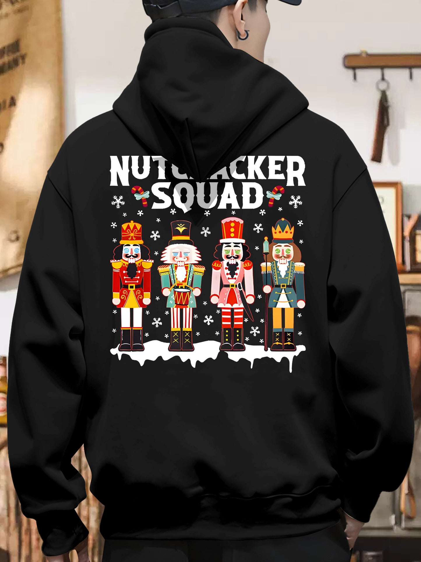 Nutcracker Squad Holiday Christmas Shirt - Relaxed Fit, Full Size