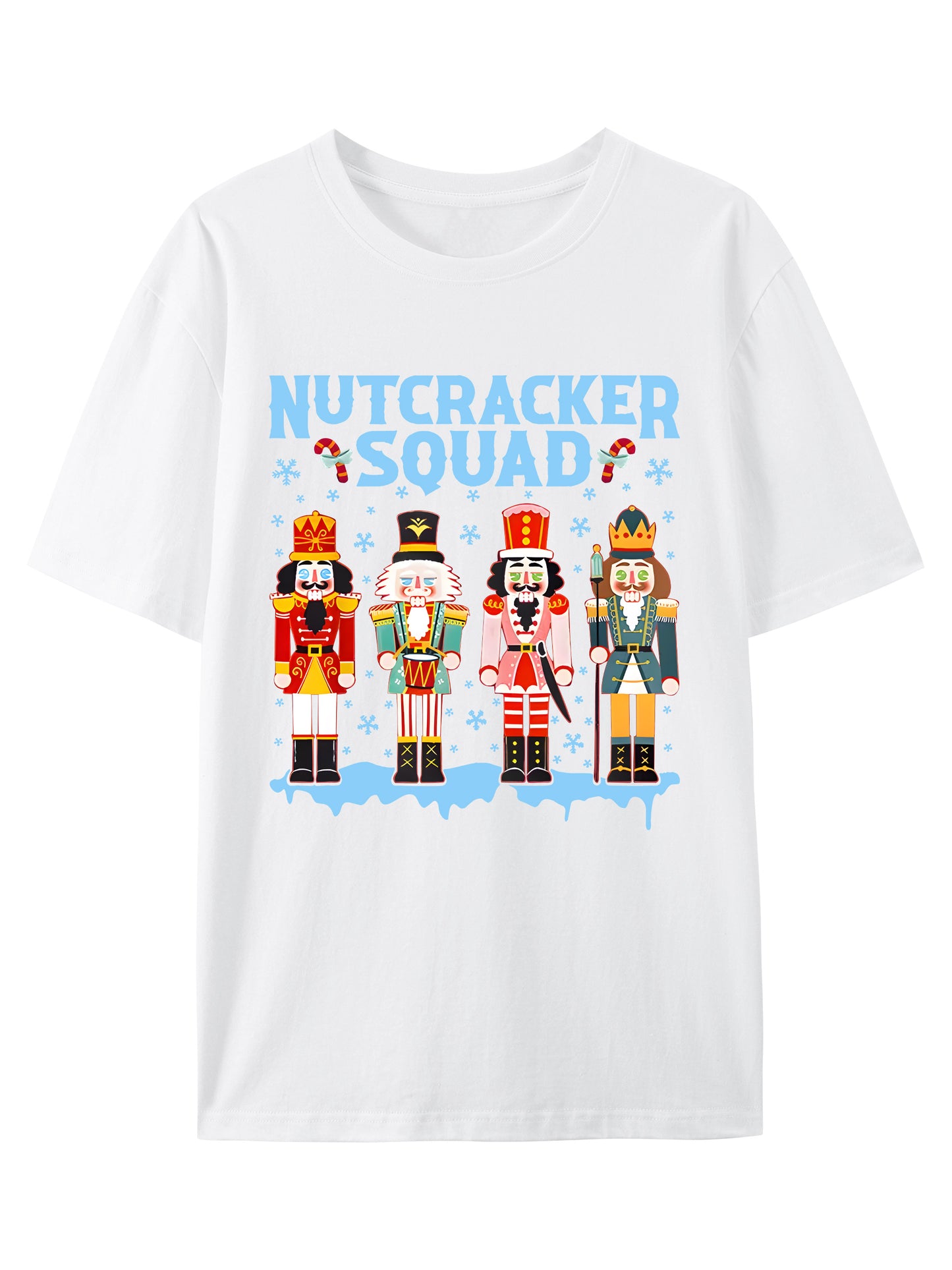 Nutcracker Squad Holiday Christmas Shirt - Relaxed Fit, Full Size