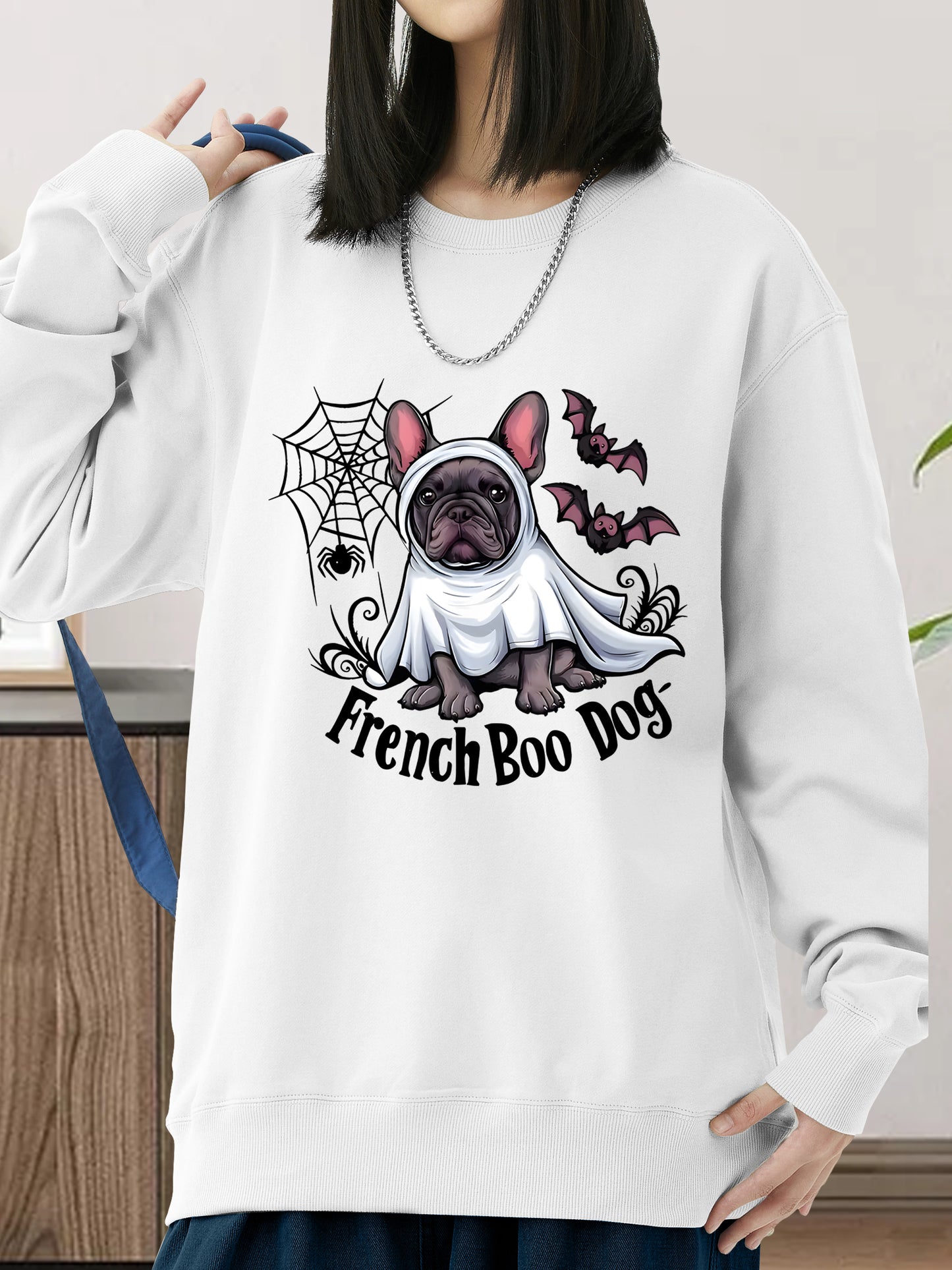 Boo Dog Shirt - Relaxed Fit, Full Size