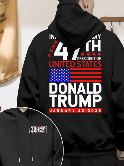 Trump Won 2024 Election Inauguration Shirt - Relaxed Fit, Full Size