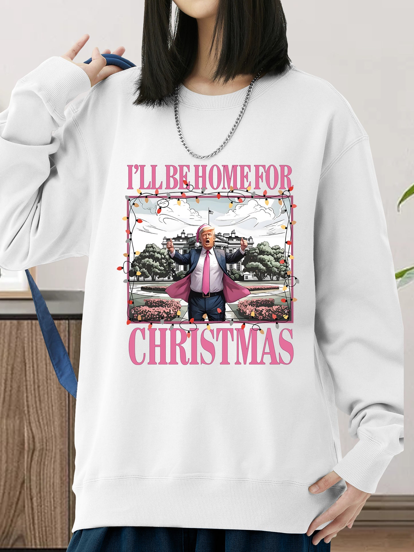 I'll Bee Home For Christmas Shirt - Relaxed Fit, Full Size