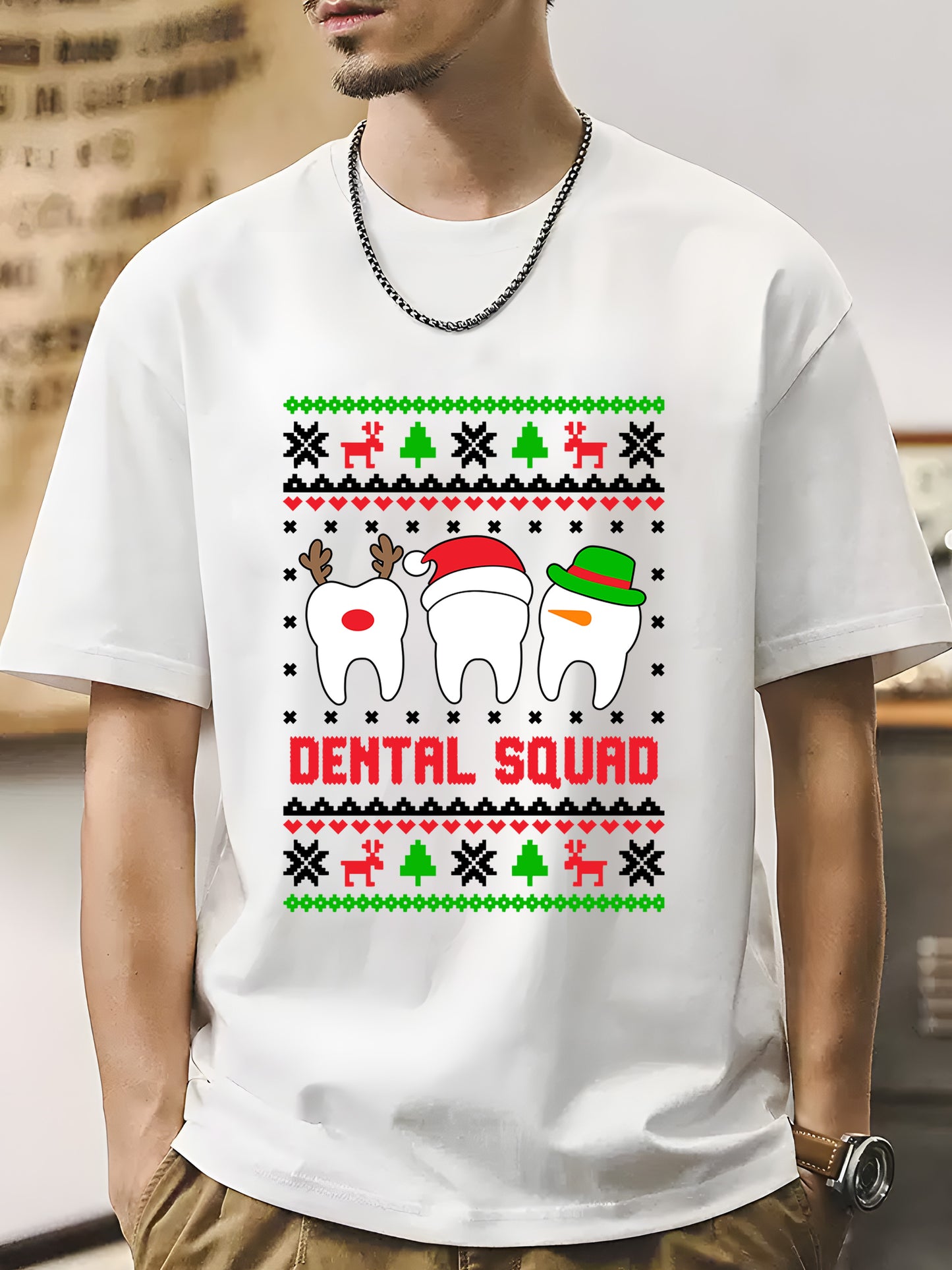 Dental Squad,Dentistry Ugly Shirt - Relaxed Fit, Full Size