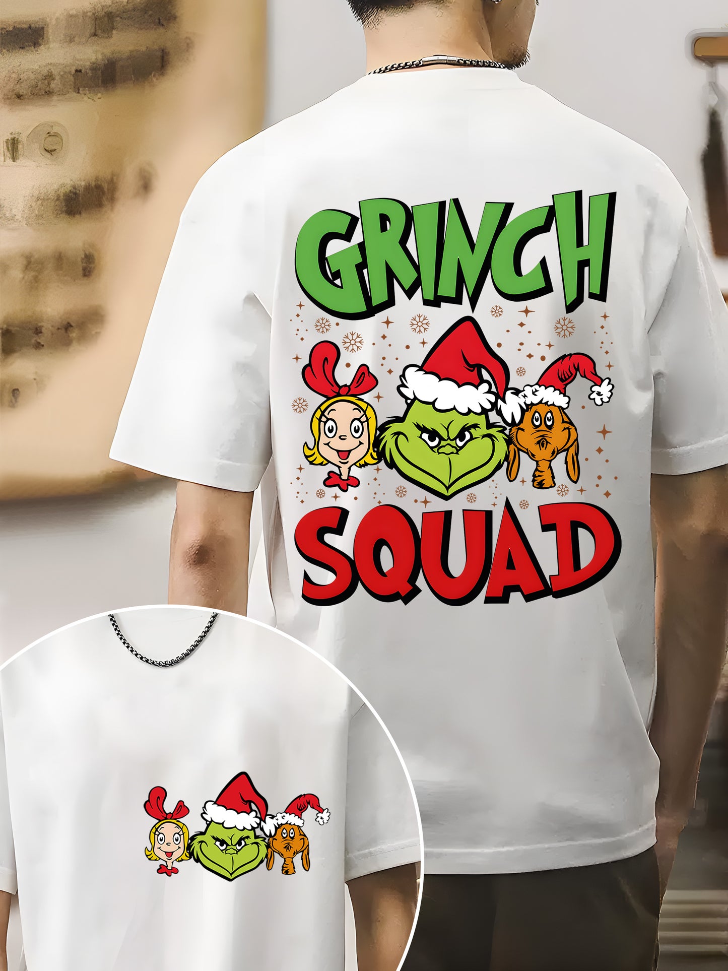 Grinch Squad Shirt - Relaxed Fit, Full Size