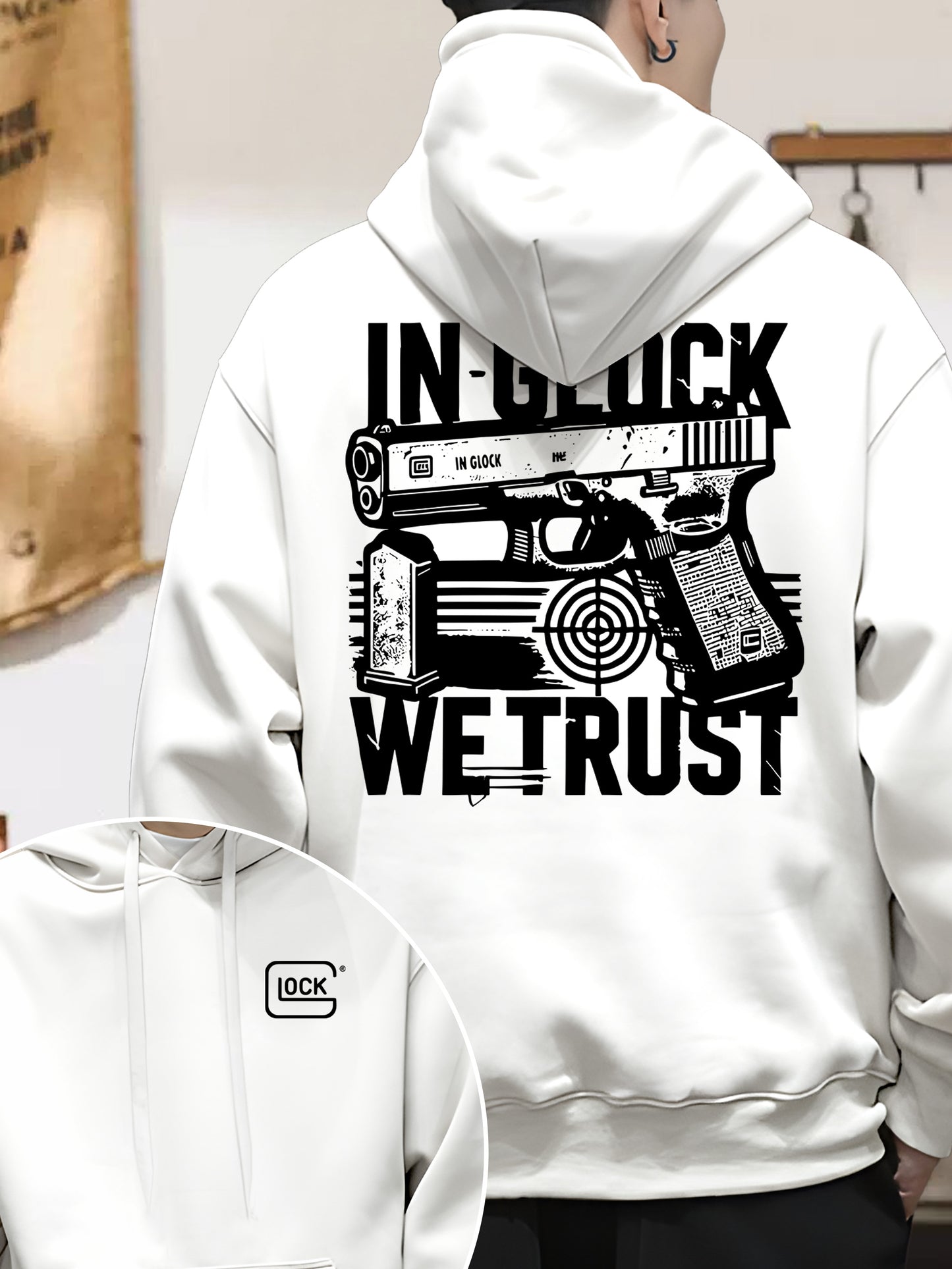 In Glock We Trust  Shirt - Relaxed Fit, Full Size