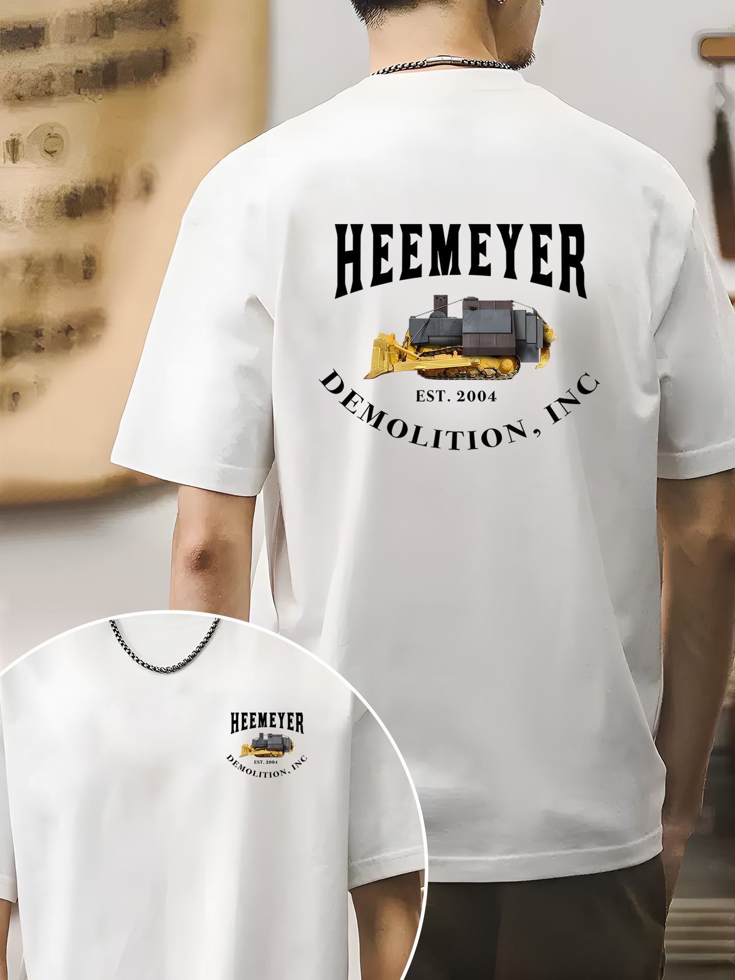 Heemeyer Demolition Shirt - Relaxed Fit, Full Size