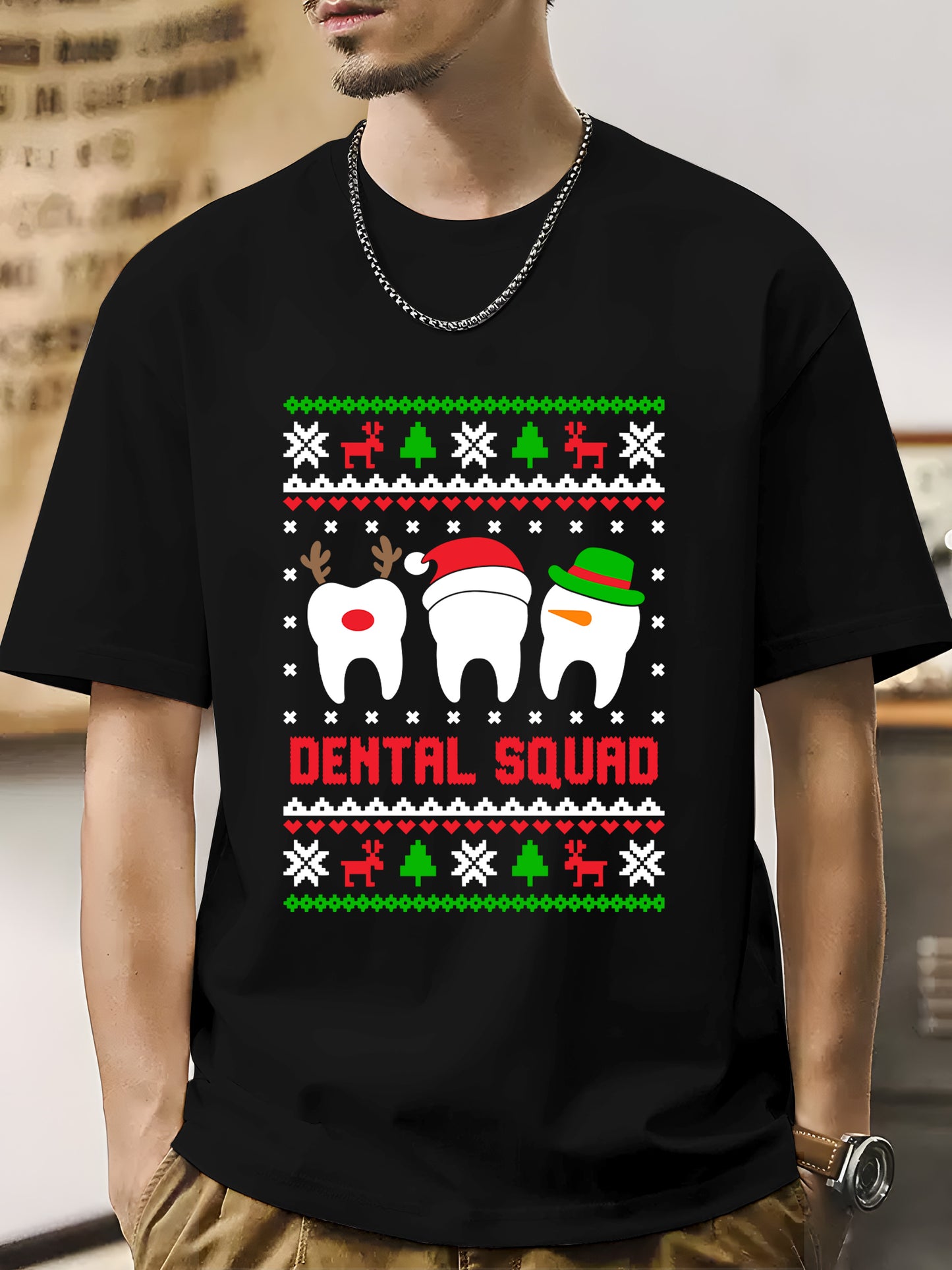 Dental Squad,Dentistry Ugly Shirt - Relaxed Fit, Full Size