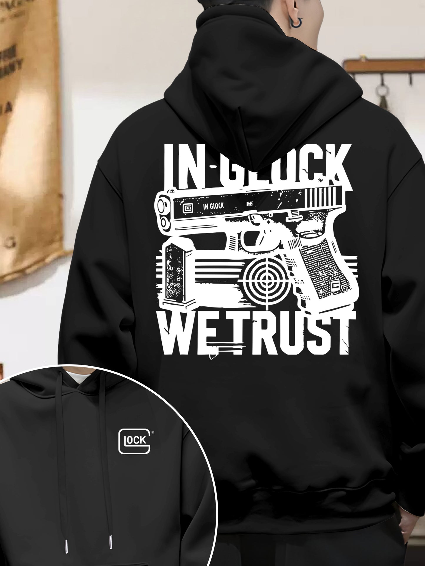 In Glock We Trust  Shirt - Relaxed Fit, Full Size