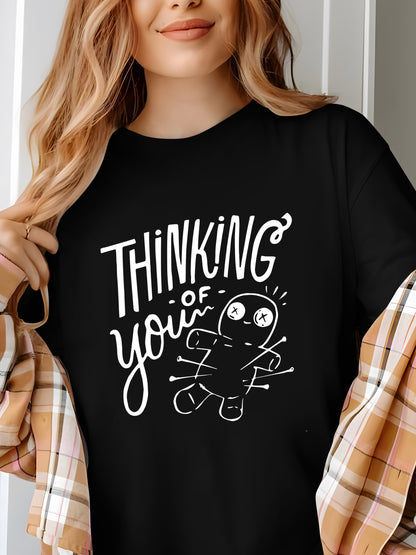 Whimsical Thinking Of You Shirt - Relaxed Fit, Full Size