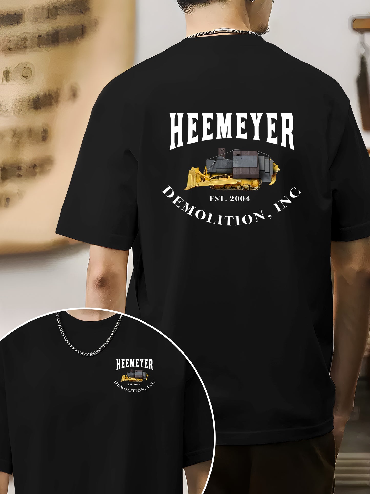 Heemeyer Demolition Shirt - Relaxed Fit, Full Size