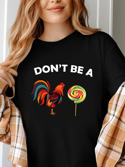 Slogan Graphic Shirt - Relaxed Fit, Full Size