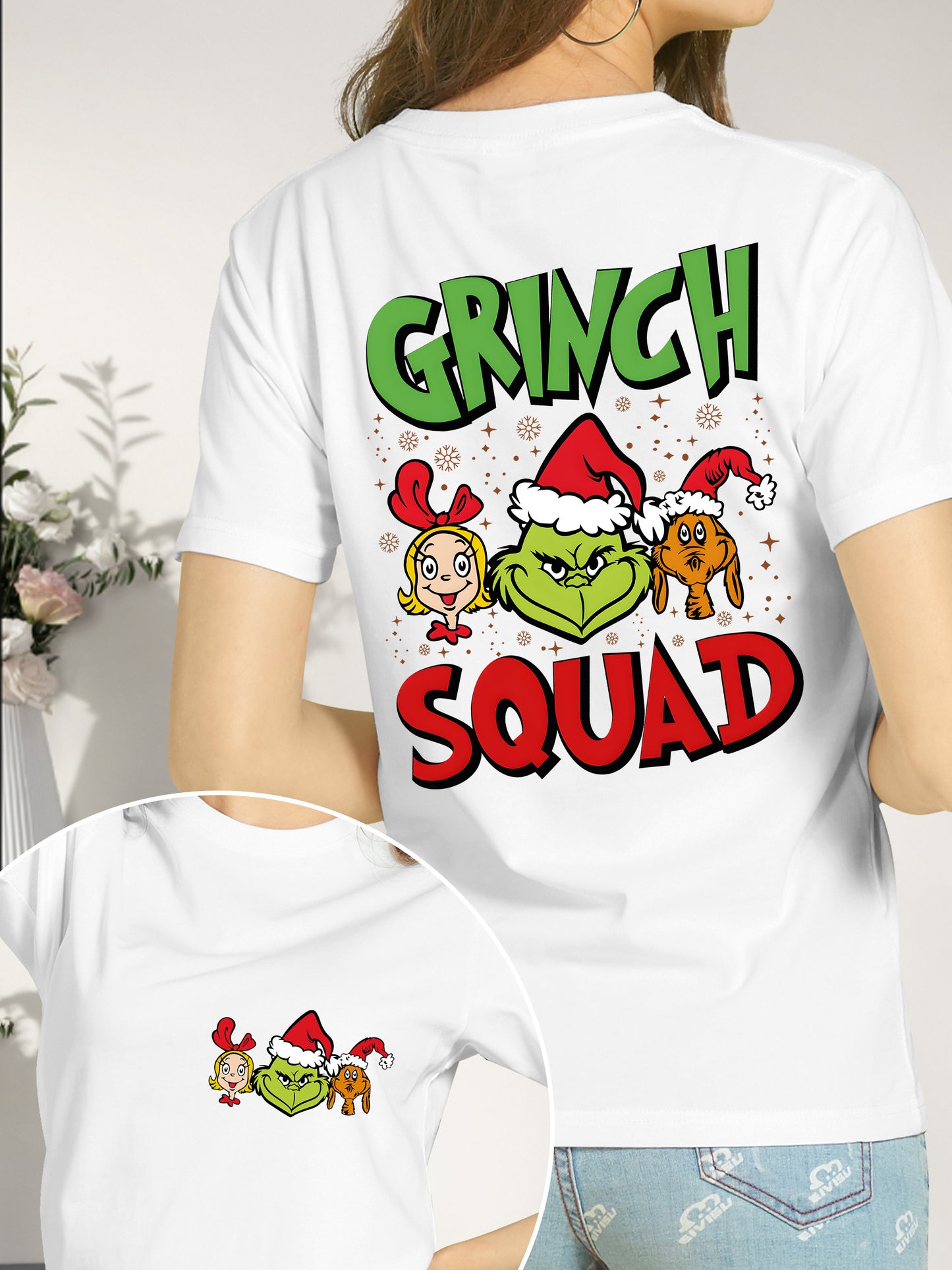 Grinch Squad Shirt - Relaxed Fit, Full Size