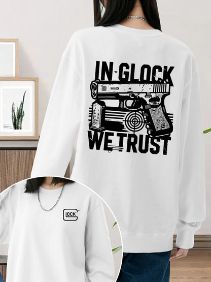 In Glock We Trust  Shirt - Relaxed Fit, Full Size