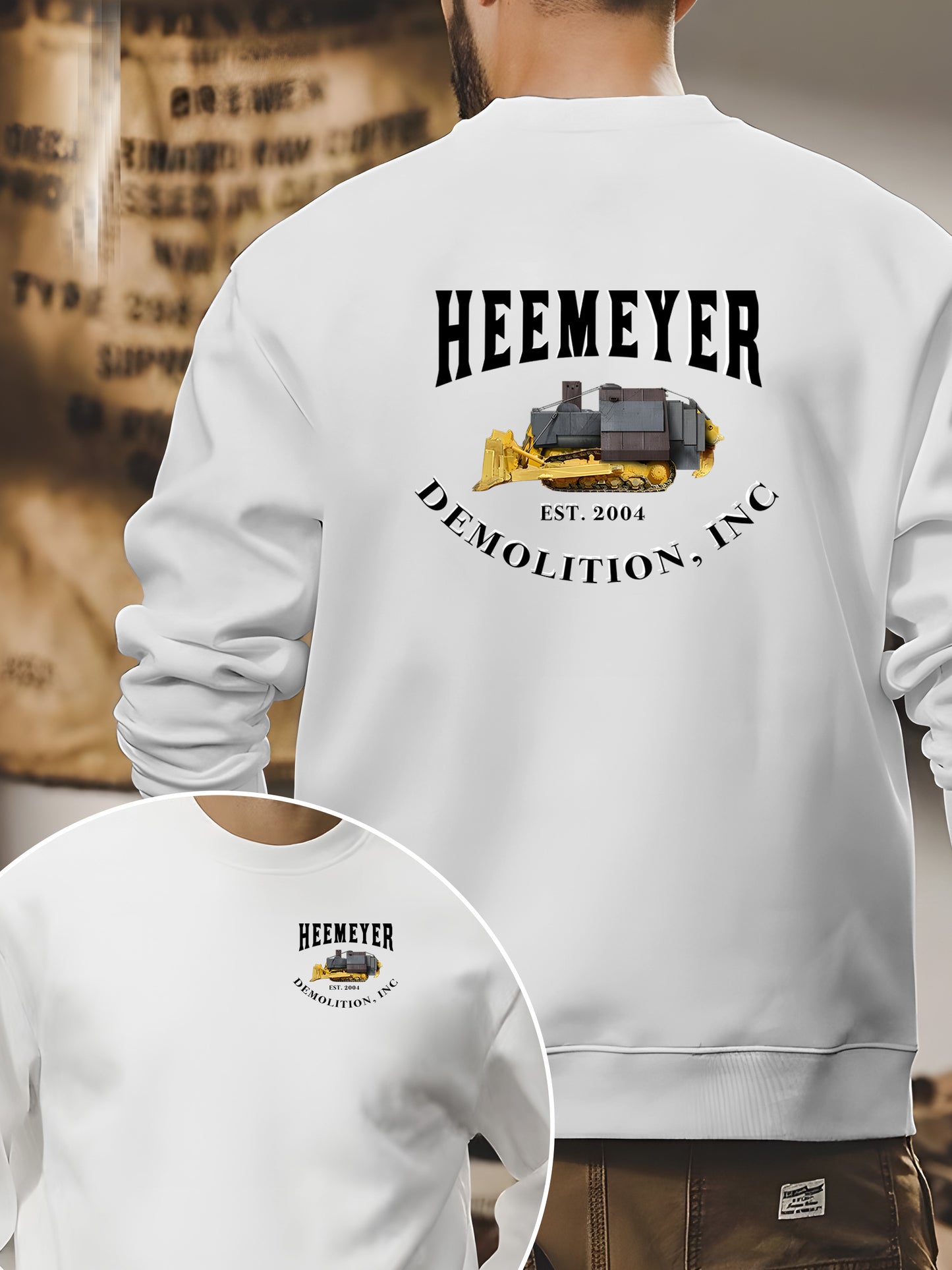 Heemeyer Demolition Shirt - Relaxed Fit, Full Size