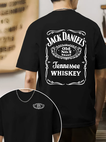 Jack Daniels Old No. 7 Label Shirt - Relaxed Fit, Full Size