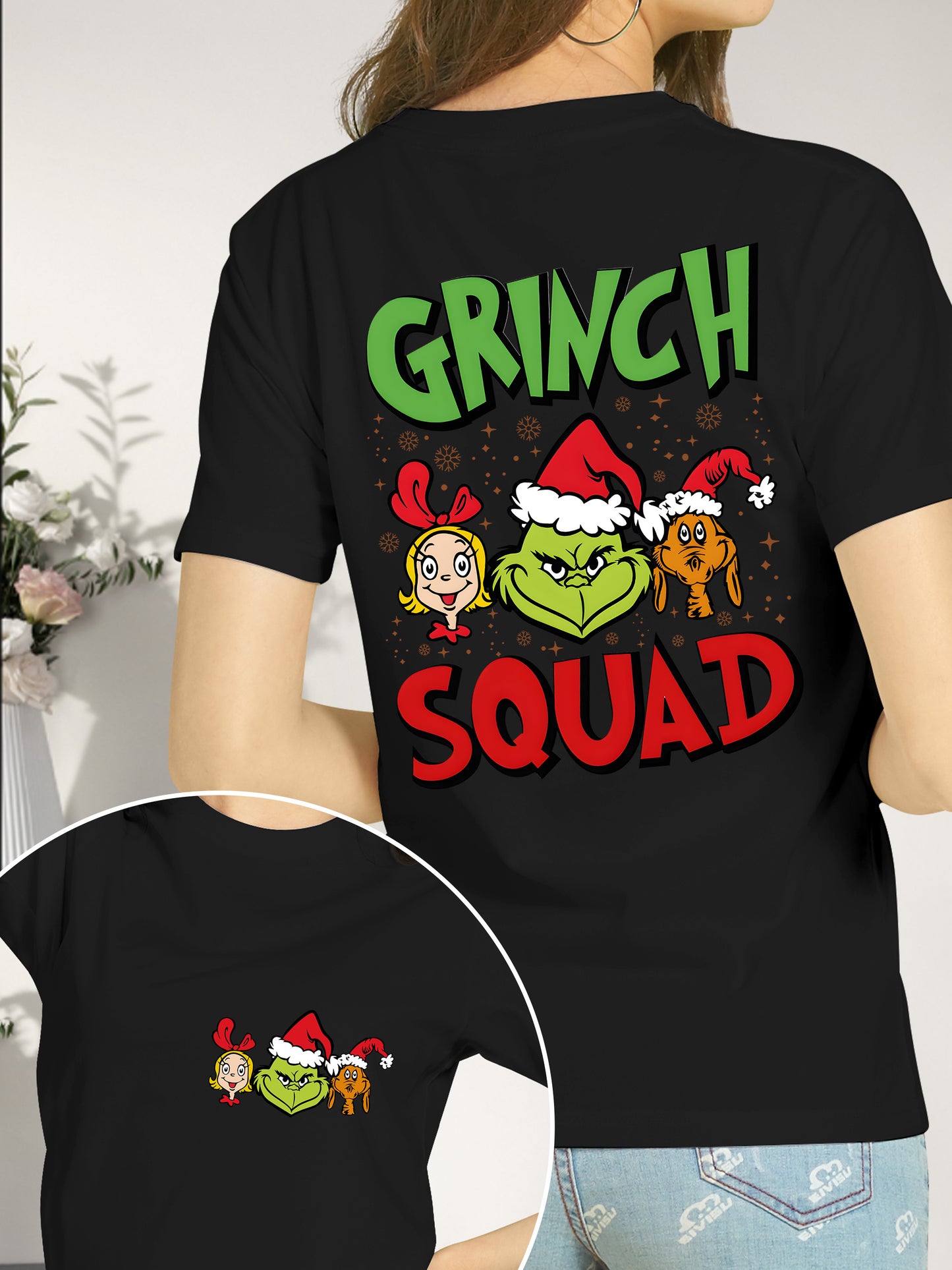 Grinch Squad Shirt - Relaxed Fit, Full Size