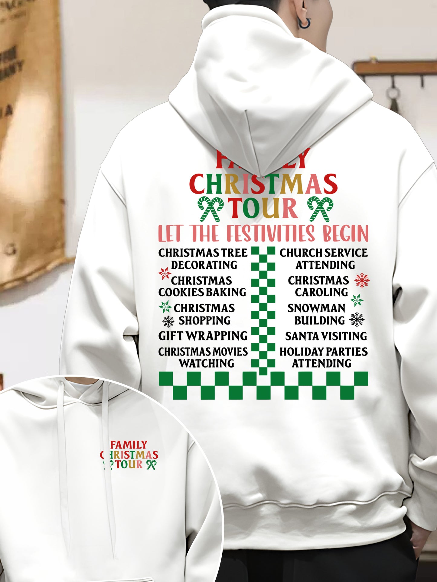 Family Christmas Tour Shirt - Relaxed Fit, Full Size