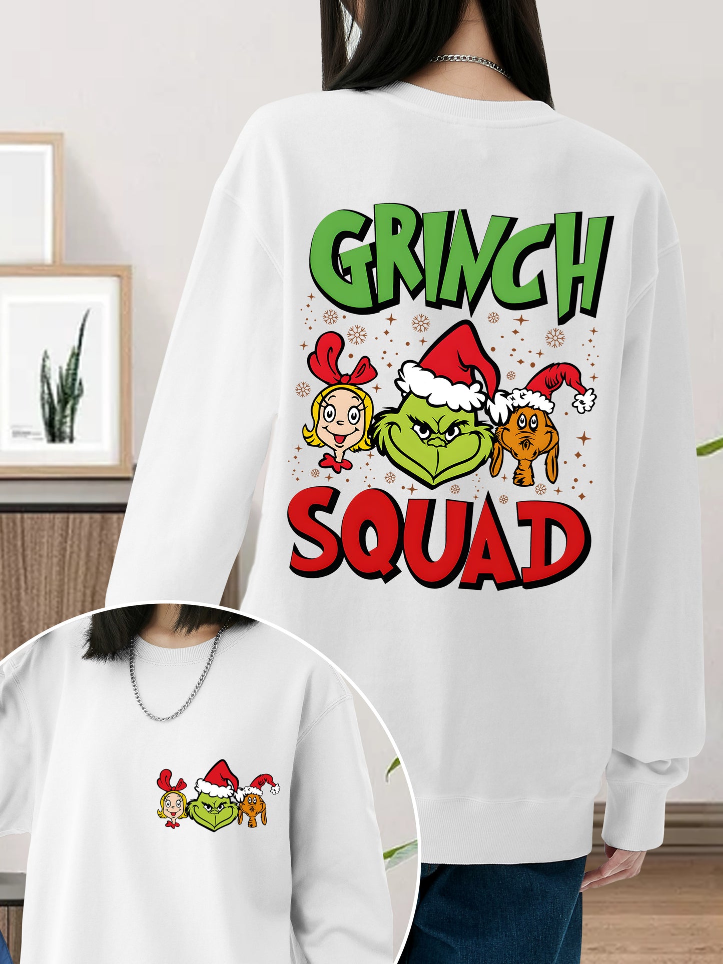 Grinch Squad Shirt - Relaxed Fit, Full Size