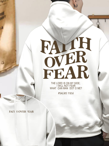 Faith Over Fear Shirt - Relaxed Fit, Full Size