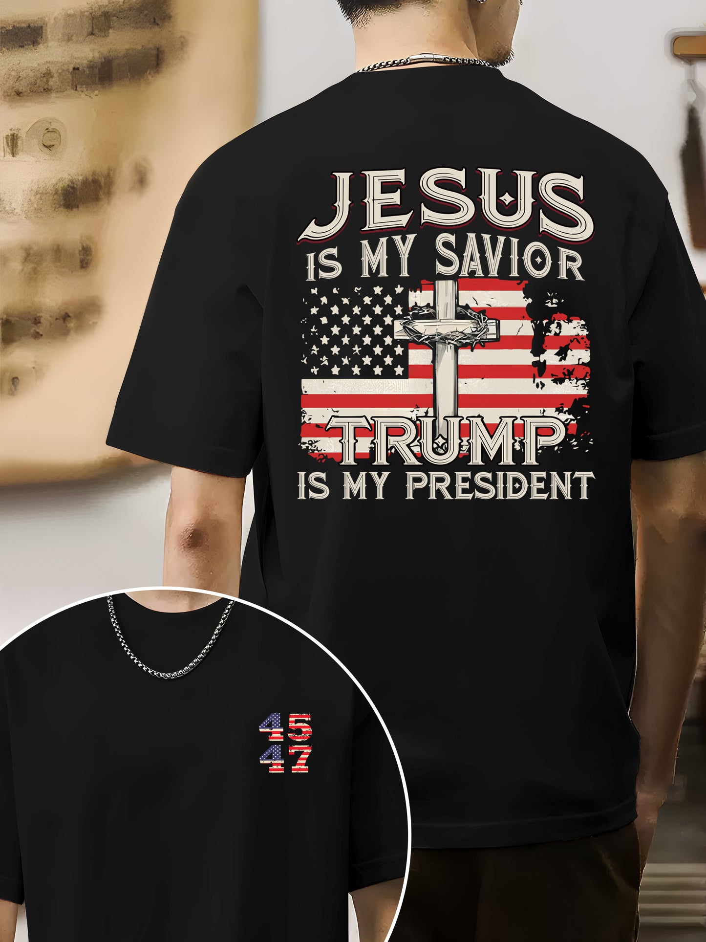 Trump is My President Shirt - Relaxed Fit, Full Size