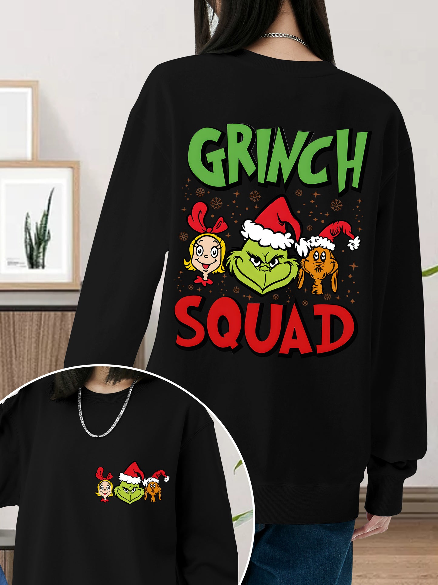 Grinch Squad Shirt - Relaxed Fit, Full Size