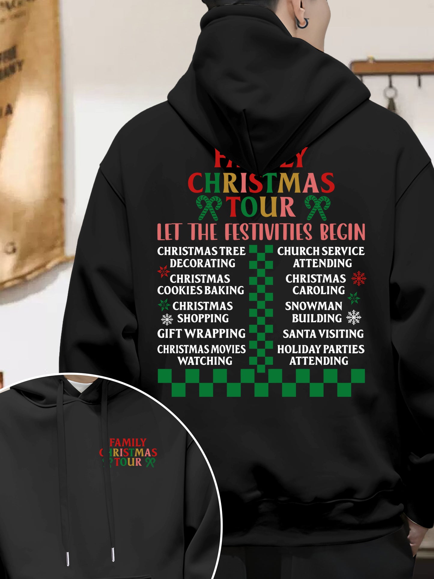 Family Christmas Tour Shirt - Relaxed Fit, Full Size