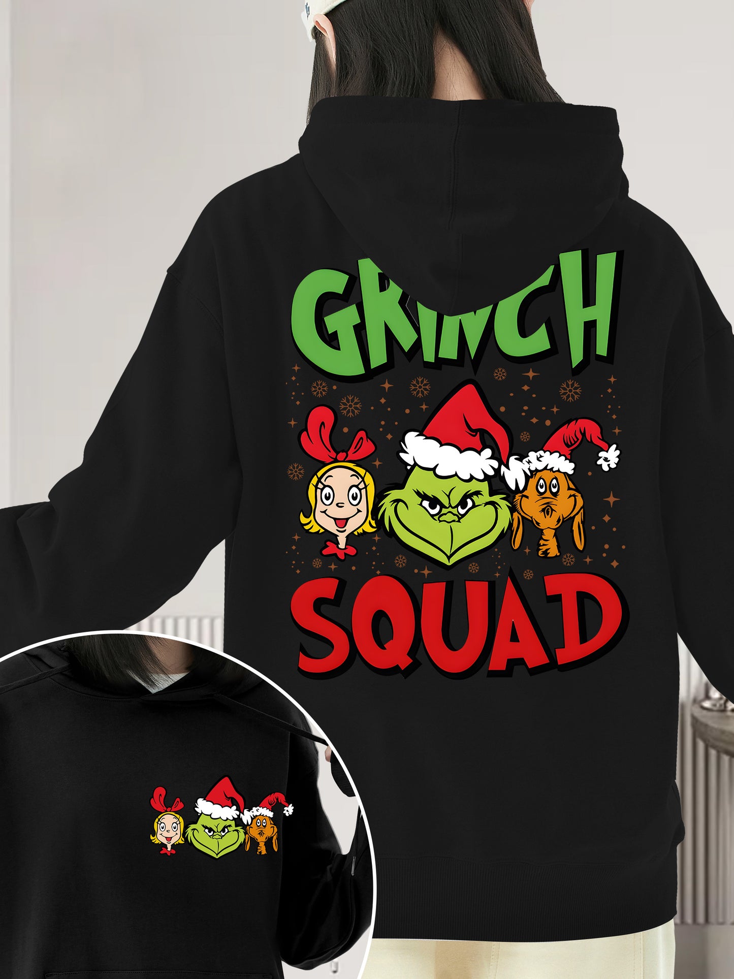 Grinch Squad Shirt - Relaxed Fit, Full Size