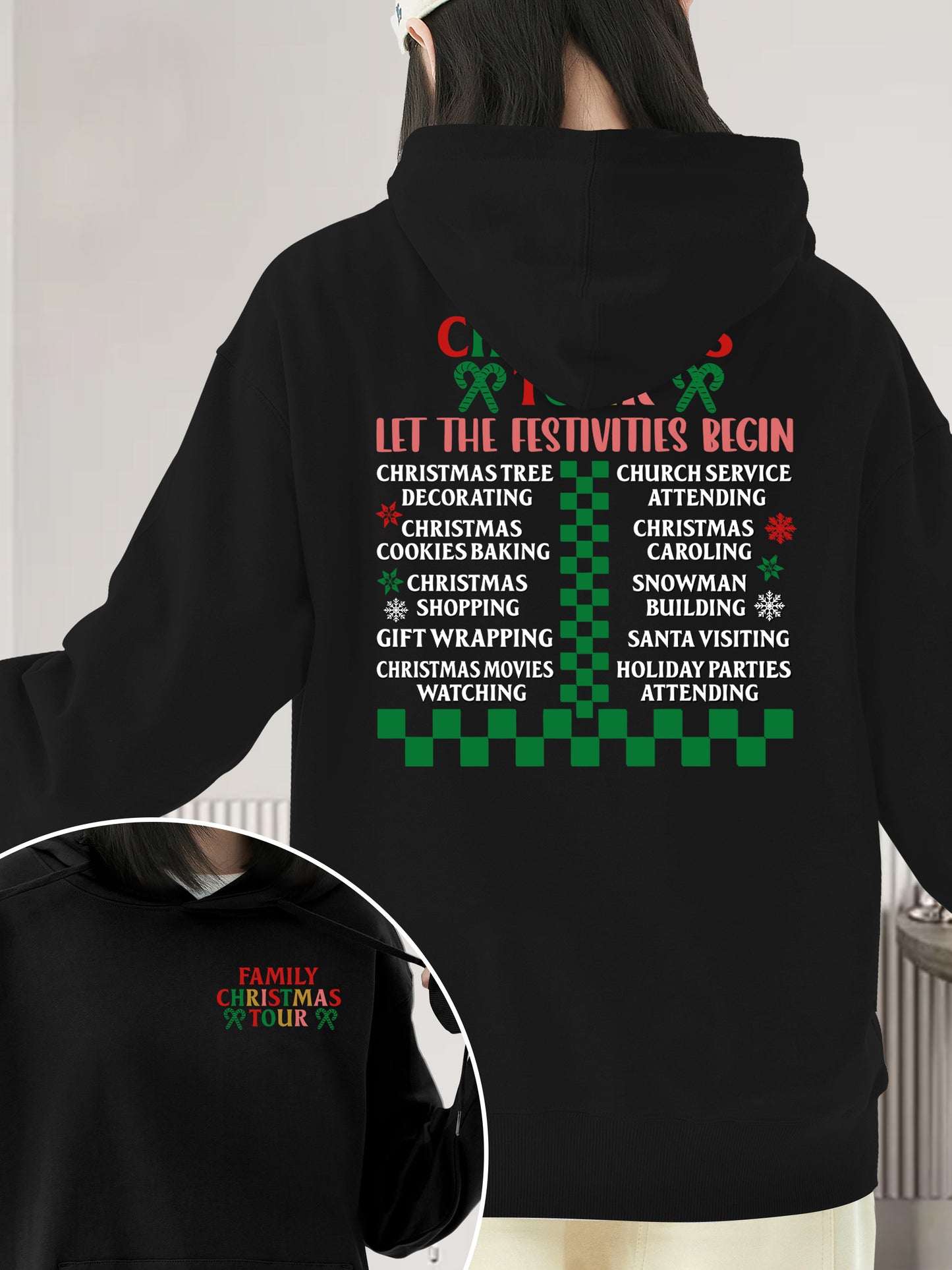 Family Christmas Tour Shirt - Relaxed Fit, Full Size