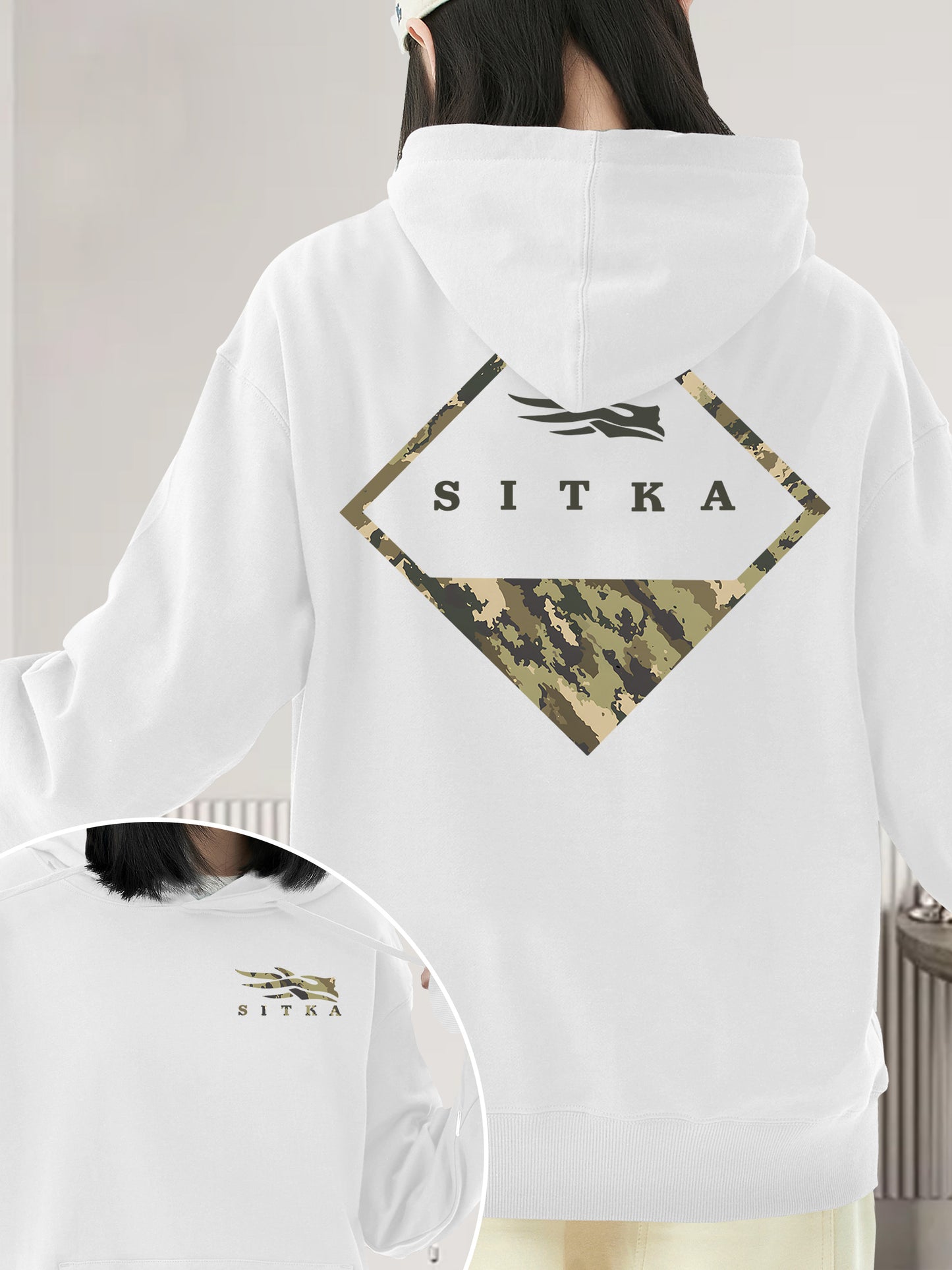 Sitka Camo Hunting Outfitters Shirt - Relaxed Fit, Full Size