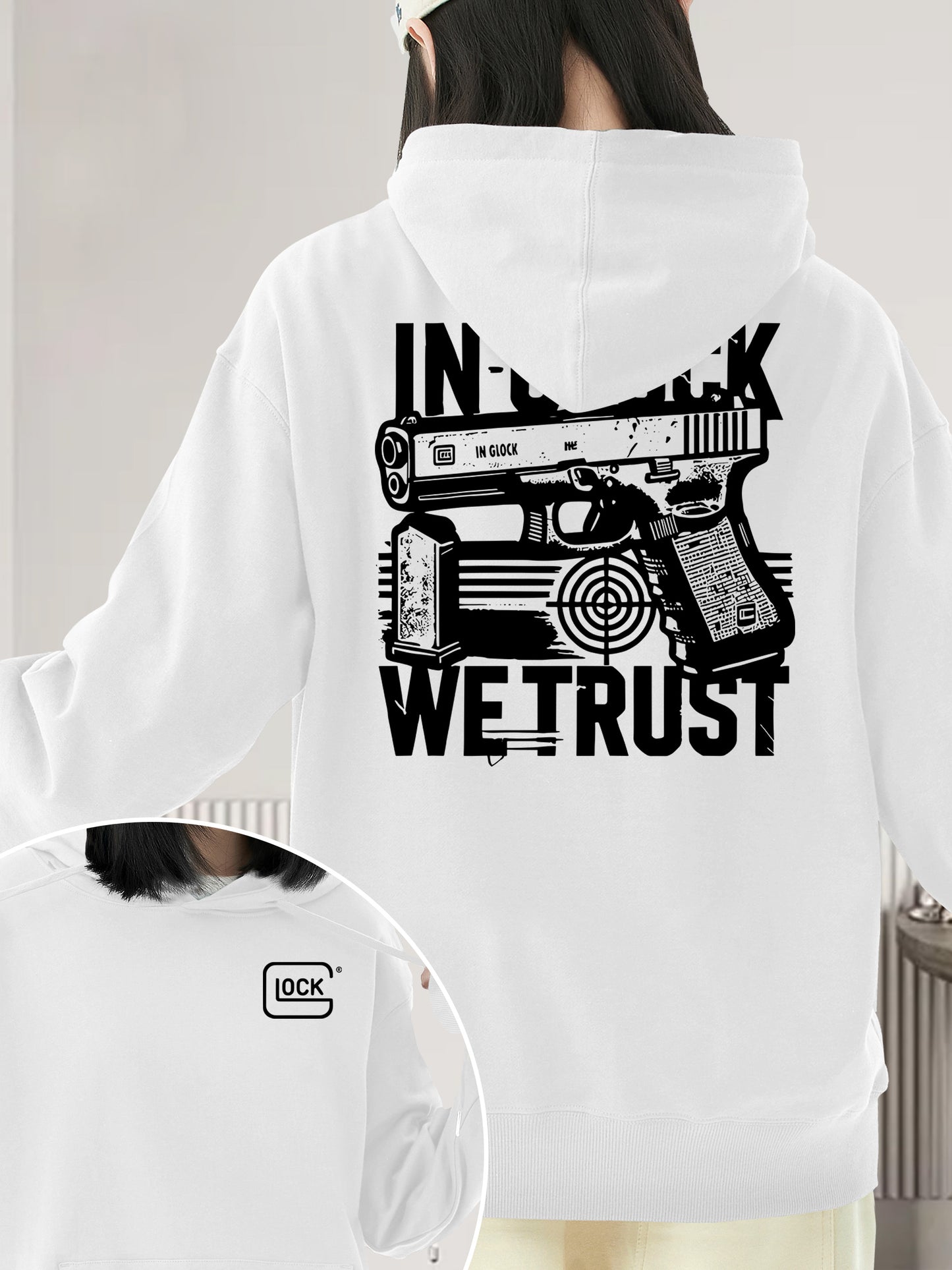 In Glock We Trust  Shirt - Relaxed Fit, Full Size