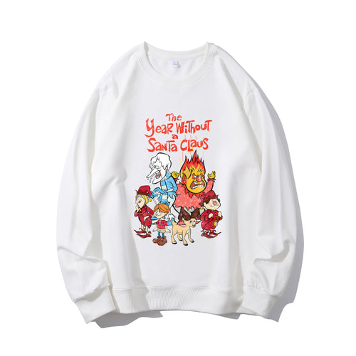 The Year Without Santa Snow Siser Heat Shirt - Relaxed Fit, Full Size