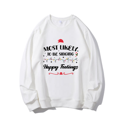 Most Likely to Christmas Shirt, Family Matching Christmas Shirt - Relaxed Fit, Full Size