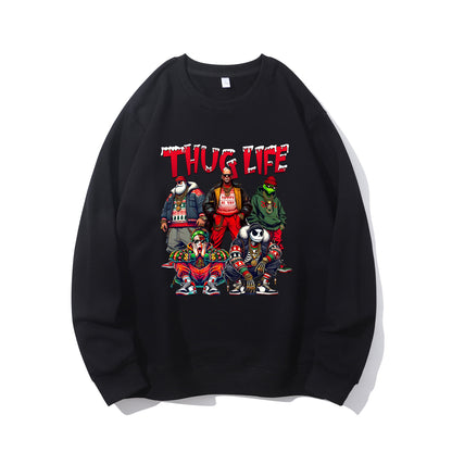 THUGLIFE Christmas Movies  Shirt - Relaxed Fit, Full Size