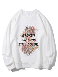 Sweatshirt White