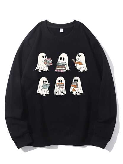 Halloween Ghost Shirt - Relaxed Fit, Full Size