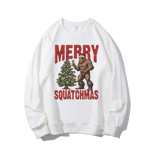 Funny Bigfoot Christmas Shirt - Relaxed Fit, Full Size